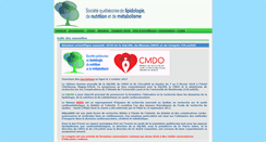 Desktop Screenshot of lipidologie.qc.ca